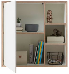 Müller Möbelwerkstätten Vertiko Ply Rek - CPL wit met berk - SEVEN