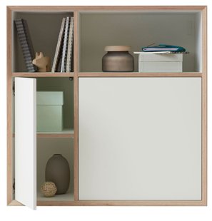 Müller Möbelwerkstätten Vertiko Ply Rek - CPL wit met berk - EIGHT