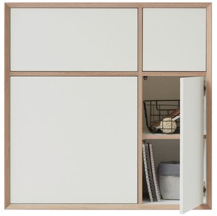 Müller Möbelwerkstätten Vertiko Ply Rek - CPL wit met berk - TEN