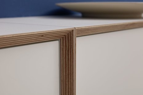 Müller Möbelwerkstätten Vertiko Ply Rek - CPL wit met berk - TWELVE