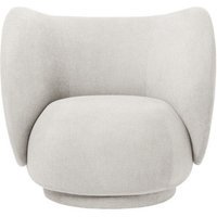 Ferm Living Rico Lounge Fauteuil - off-white (Bouclé)