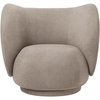 Ferm Living Rico Lounge Fauteuil - zand (Brushed)