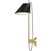 Louis Poulsen Yuh Wandlamp - messing/zwart