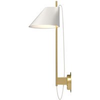 Louis Poulsen Yuh Wandlamp - messing/wit