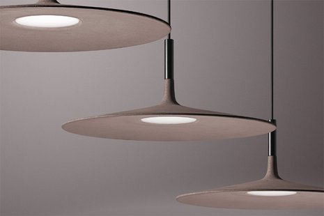 Foscarini Aplomb Large hanglamp - grijs - met MyLight - grijs