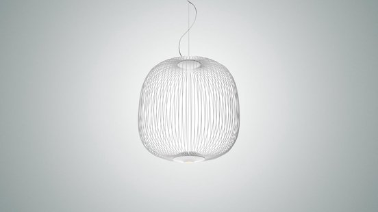 Foscarini Spokes 2 Hanglamp - normaal  - met MyLight - wit