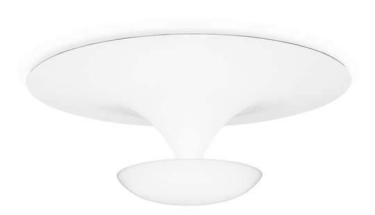 Vibia Funnel Plafond-/Wandlamp - wit - Ø 35 cm