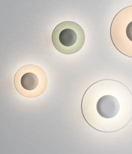 Vibia Funnel Plafond-/Wandlamp - groen - Ø 50 cm