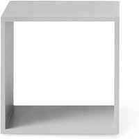 Muuto Stacked 2.0 zonder achterwand - medium - lichtgrijs