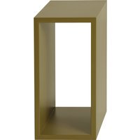 Muuto Stacked 2.0 zonder achterwand - small - brown green