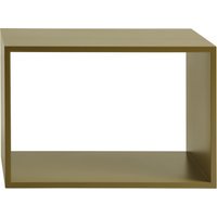 Muuto Stacked 2.0 zonder achterwand - groot - brown green