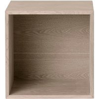 Muuto Stacked 2.0 met rugpaneel - medium - eiken