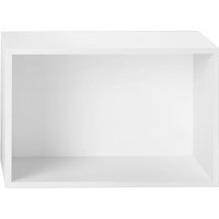 Muuto Stacked 2.0 met achterwand - groot - wit
