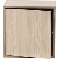 Muuto Stacked 2.0 met deur - medium - eiken