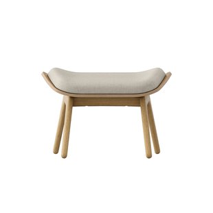 UMAGE The Reader Ottoman - eiken - white sands