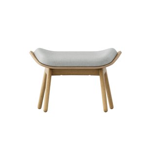 UMAGE The Reader Ottoman - eiken - sterling