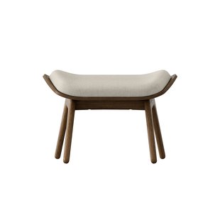 UMAGE The Reader Ottoman - eiken donker - white sands