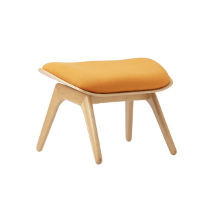 UMAGE The Reader Ottoman - eiken - tangerine