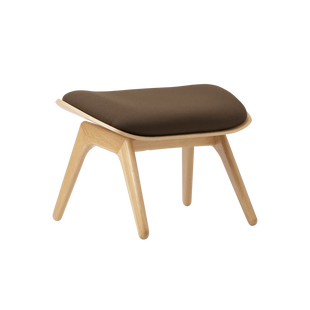 UMAGE The Reader Ottoman - eiken - mocca