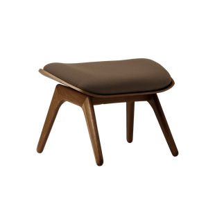 UMAGE The Reader Ottoman - eiken donker - mocca