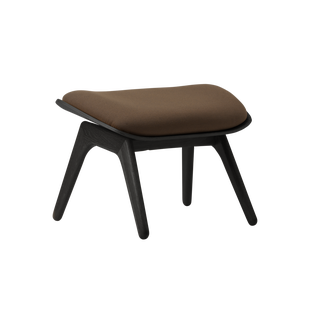 UMAGE The Reader Ottoman - eiken zwart - mocca