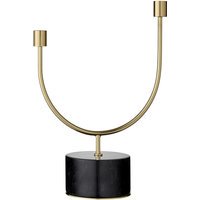AYTM Grasil Kaarsenstandaard - zwart/goud