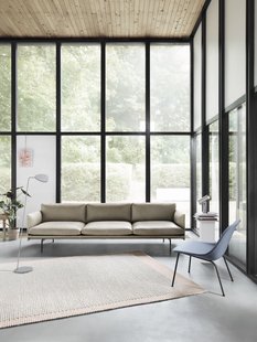 Muuto Pebble Rug Tapijt  - lichtgrijs - 200 x 300 cm