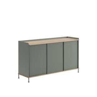 Muuto Enfold Sideboard - 148 x 45 cm - eiken/groen