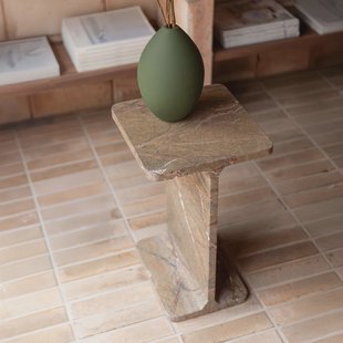 Dutchbone Bijzettafel 'Satpura' Marmer, 31 x 31cm