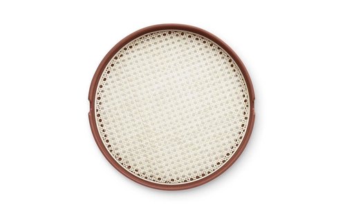 Normann Copenhagen Salon Dienblad - roestbruin - Ø40 cm