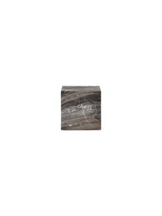 Audo Plinth Tafel - Grey Galaxy Marmor - kubusvornig