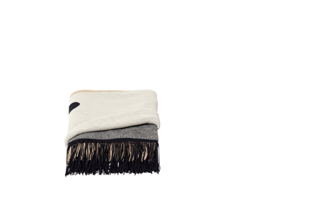 Form&Refine Aymara - Plaid - patroon crème