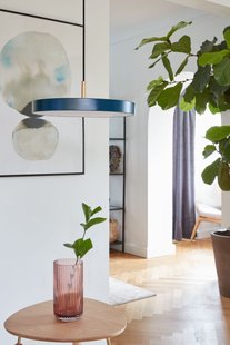 UMAGE Asteria Mini Hanglamp - petrol - zwart