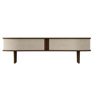 UMAGE Audacious TV Tafel - white sands - eiken donker