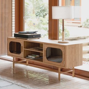 Dutchbone TV-meubel 'Caroun' Bamboe, 150cm