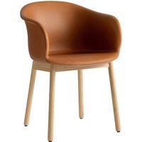 &Tradition Elefy JH31 Stoel - leer cognac - oak