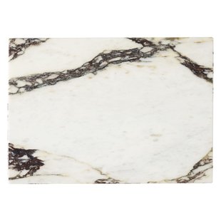 Audo Plinth Tafel - roze marmer - kubusvornig