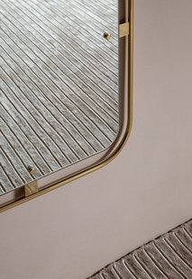 Audo Nimbus Spiegel - gebronsd messing - Ø110 cm