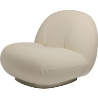 Gubi Pacha Lounge Chair zonder draaivoet - Pearl Gold - Harp 24
