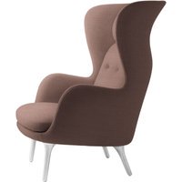 Fritz Hansen RO Loungestoel - Christianshavn 1131 - geborsteld aluminium