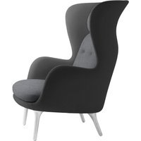 Fritz Hansen RO Loungestoel - Christianshavn 1172 - geborsteld aluminium