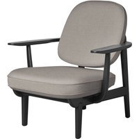 Fritz Hansen Fred Loungefauteuil - JH97 - Christianshavn 1120 - zwart essen