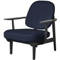 Fritz Hansen Fred Loungefauteuil - JH97 - Christianshavn 1155 - zwart essen