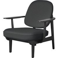 Fritz Hansen Fred Loungefauteuil - JH97 - Christianshavn 1172 - zwart essen