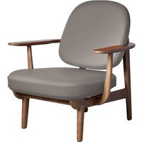 Fritz Hansen Fred Loungefauteuil - JH97 - Christianshavn 1120 - eiken walnoot gebeitst