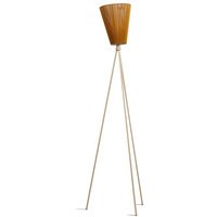 Northern Oslo Wood Vloerlamp - caramel/beige