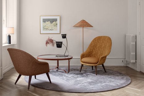 Gubi Adnet Coffee Table - zwart - 100 cm