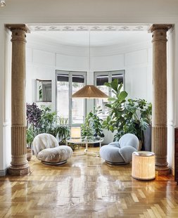 Gubi Adnet Coffee Table - cream - 100 cm