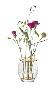 Fritz Hansen Ikebana Vaas klein - Messing