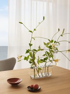 Fritz Hansen Ikebana Vaas lang - Roestvrij staal